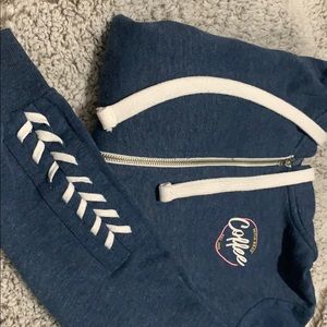 Dutch Bros zip up hoodie